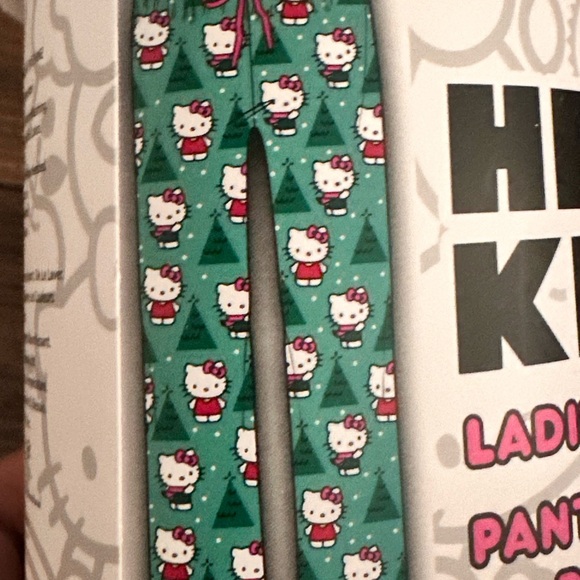 Hello Kitty Ladies Sleep Pant - Mint Green - Picture 4 of 9